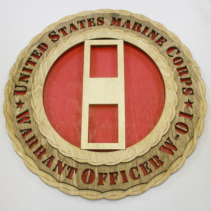 Marine WO1 Warrant Officer Wall Tribute - Image 4