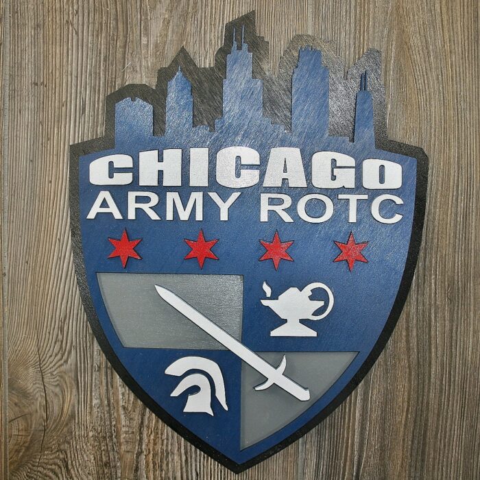 Chicago Army ROTC Full Color Wall Tribute - Image 1