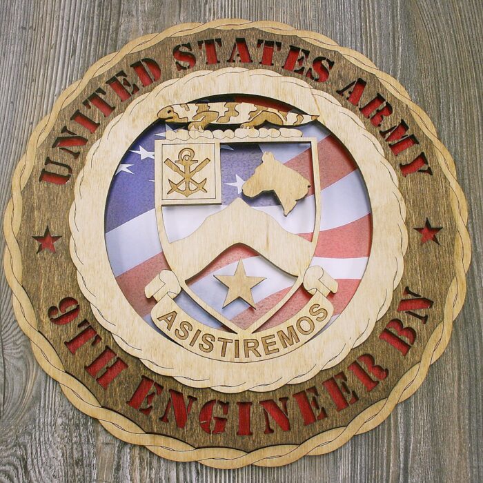 Army 9th Engineer BN Wall Tribute - Image 7