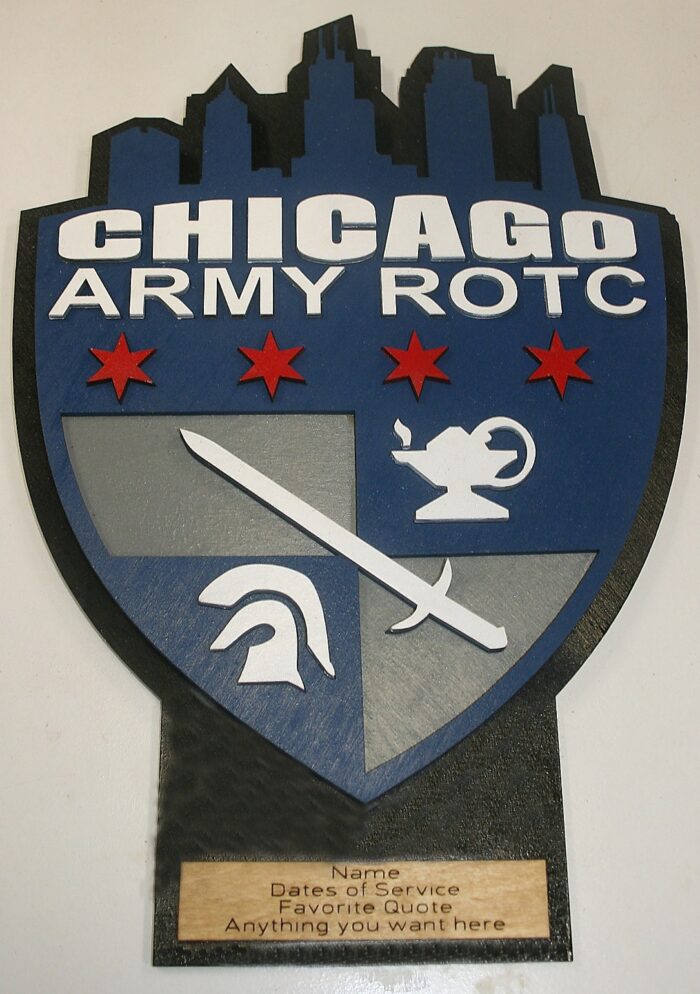 Chicago Army ROTC Full Color Wall Tribute - Image 4