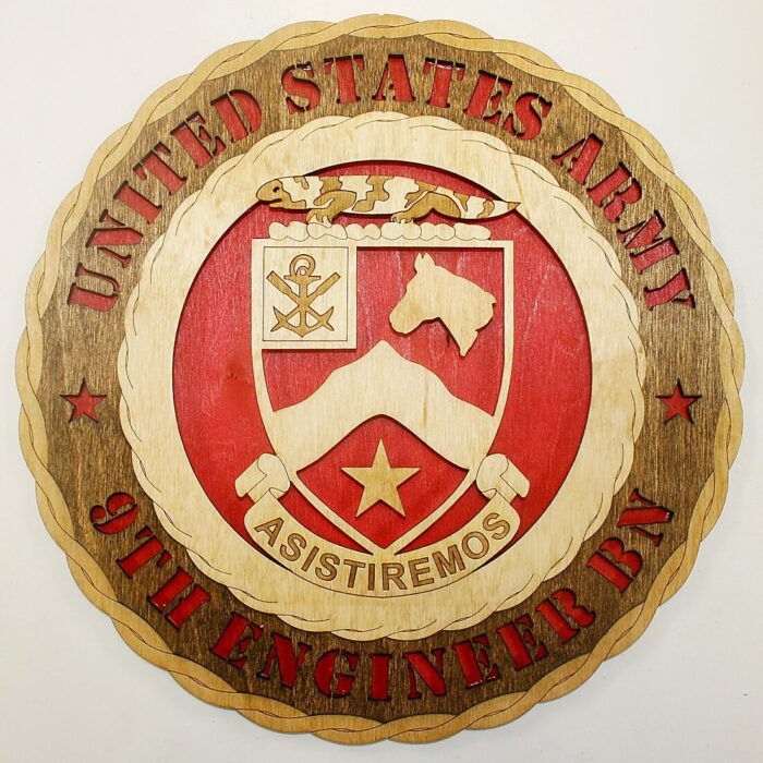 Army 9th Engineer BN Wall Tribute - Image 2
