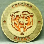 Chicago Bears Wall Tribute