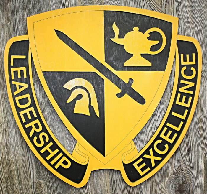Custom Large ROTC Crest - Image 1