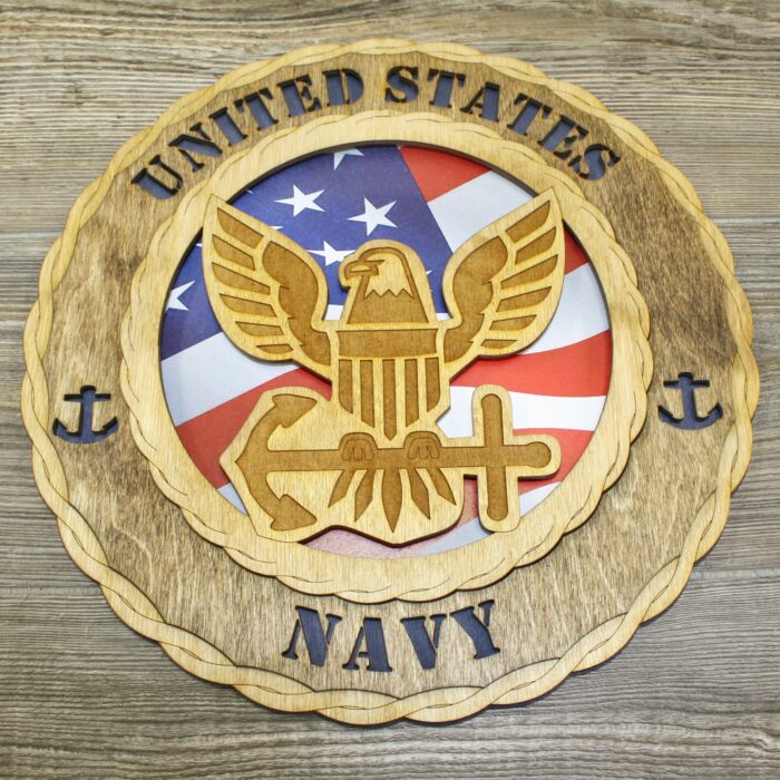 Navy Logo Wall Tribute - Image 6