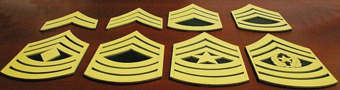 Complete NCO Ranks Set - Image 3