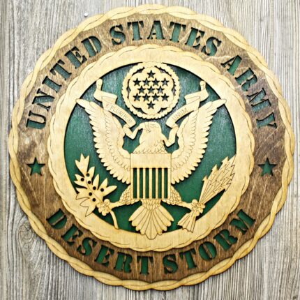 Army Desert Storm Wall Tribute