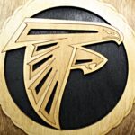 12" and 18"  Atlanta Falcons Wall Tribute - Image 3