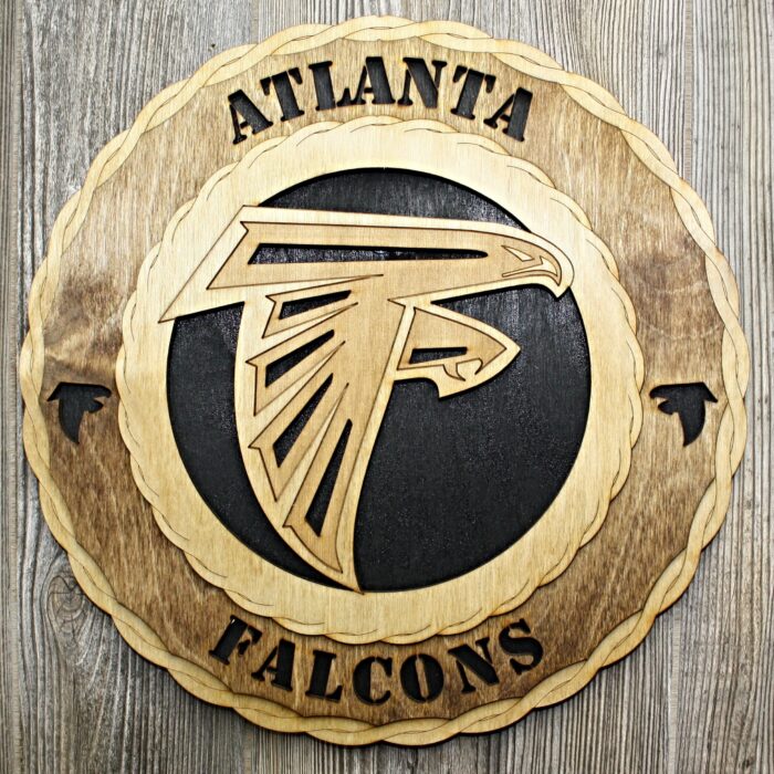 12" and 18"  Atlanta Falcons Wall Tribute - Image 1