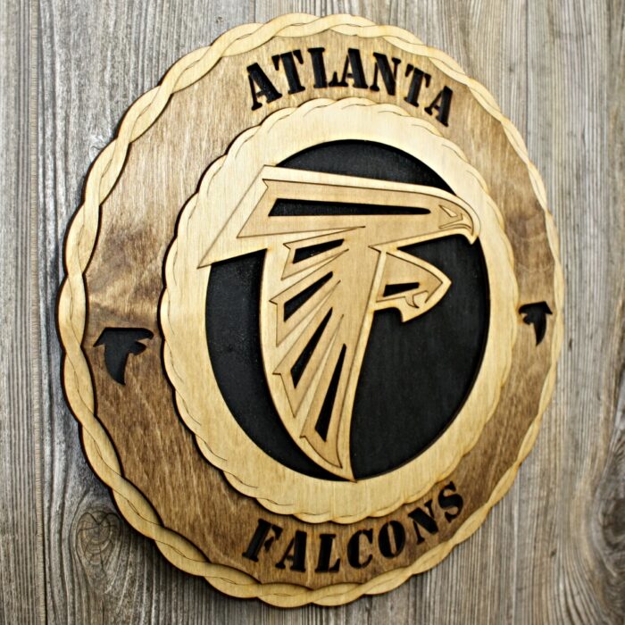 12" and 18"  Atlanta Falcons Wall Tribute - Image 2