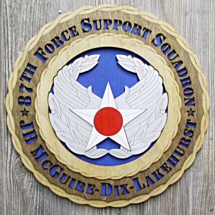Air Force 87th FSS Wall Tribute