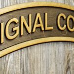 Large 18 inch Signal Corps Tab