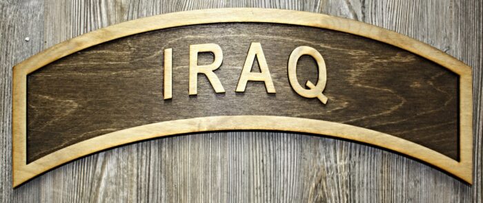 Large 18 inch Iraq Tab - Image 1
