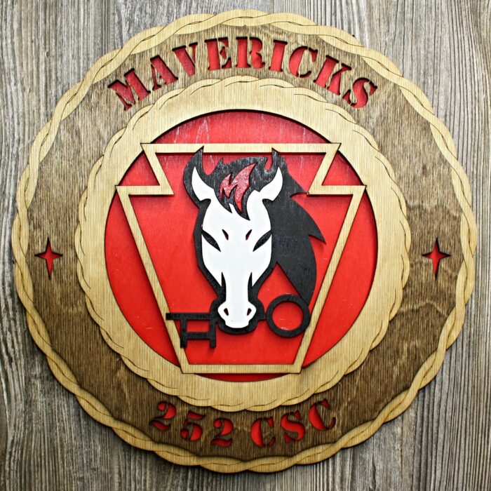 Army 252 CSC Mavericks Wall Tribute - Image 1