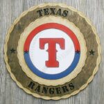 Texas Rangers Wall Tribute