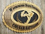 Washington State Cougars Large Oval Wall Tribute - Image 2