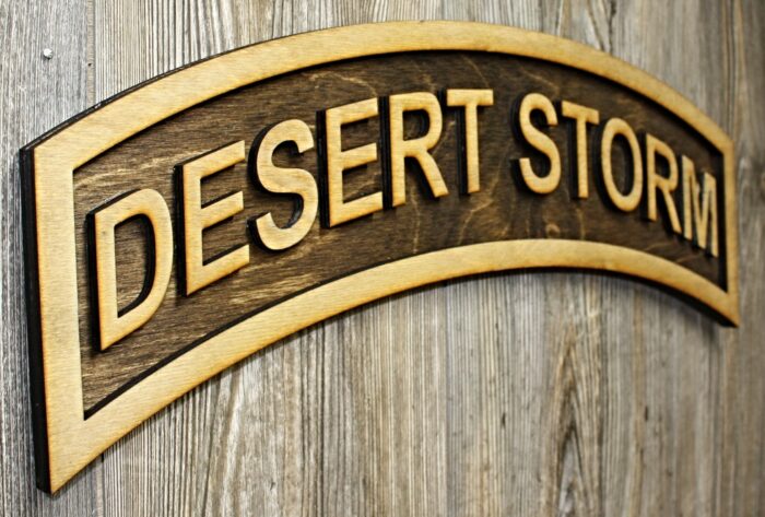 Large 18 inch Desert Storm Tab - Image 1