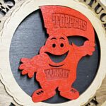 Western KY Big Red w/Towel Wall Tribute - Image 3