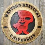 Western KY Big Red w/Towel Wall Tribute