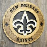 New Orleans Saints Wall Tribute
