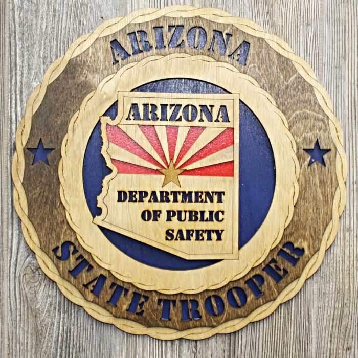 Arizona State Trooper Wall Tribute - Image 1