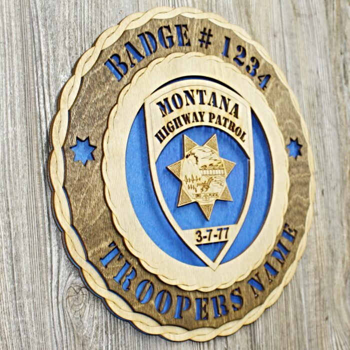Montana State Police Wall Tribute - Image 3
