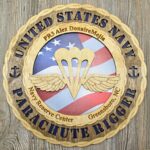 U S Navy Parachute Rigger Wall Tribute