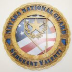 Navy Ceremonial Guard Wall Tribute with  placard - Image 5