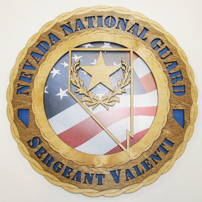 Navy Ceremonial Guard Wall Tribute with  placard - Image 5