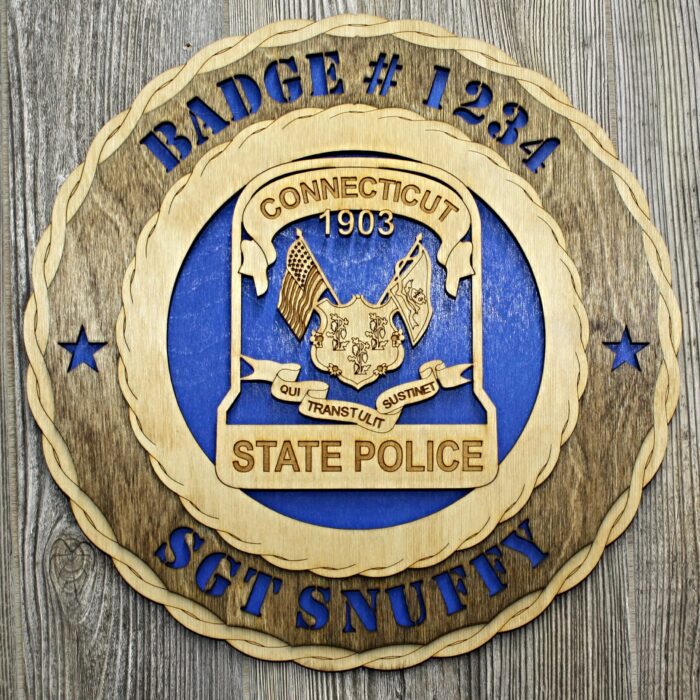 Connecticut State Police Wall Tribute - Image 1