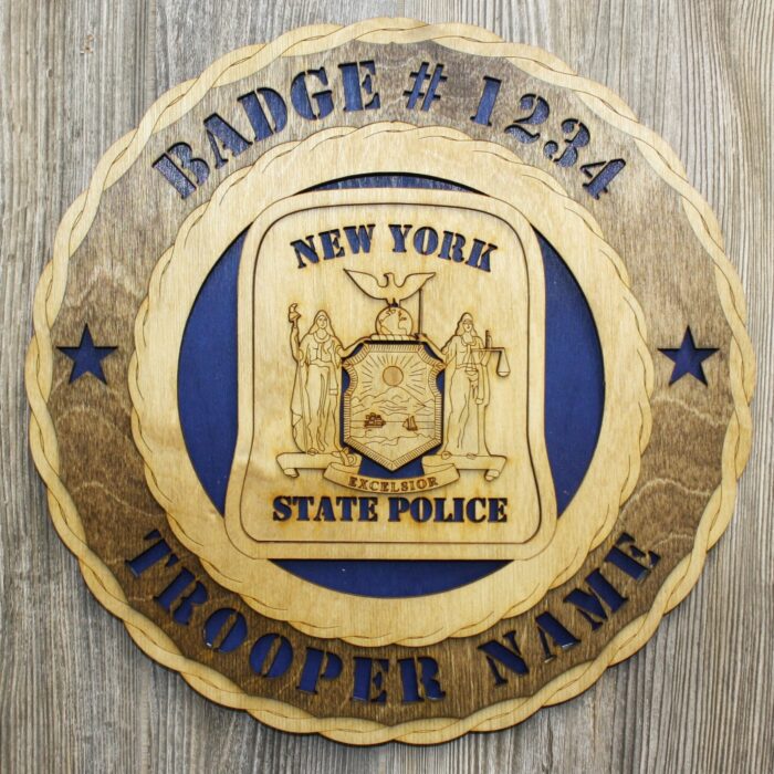 New York State Police Wall Tribute - Image 1