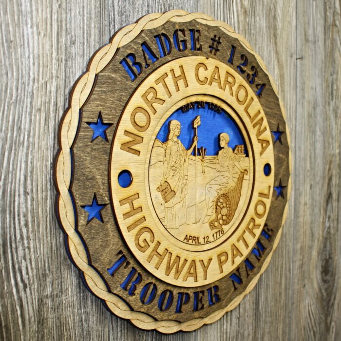 North Carolina State Police Wall Tribute - Image 2