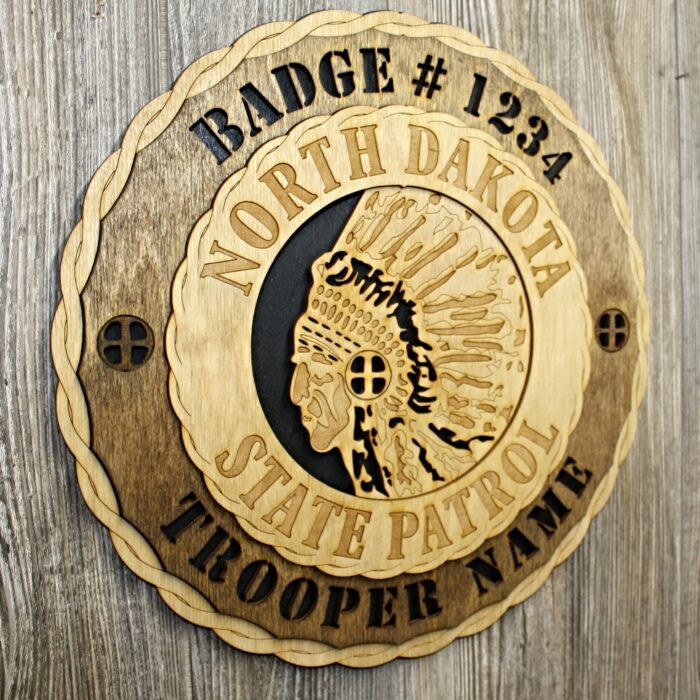 North Dakota State Police Wall Tribute - Image 2