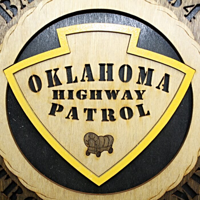 Oklahoma State Police Wall Tribute - Image 3