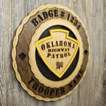 Oklahoma State Police Wall Tribute - Image 2