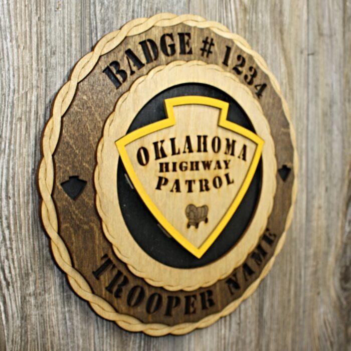 Oklahoma State Police Wall Tribute - Image 2