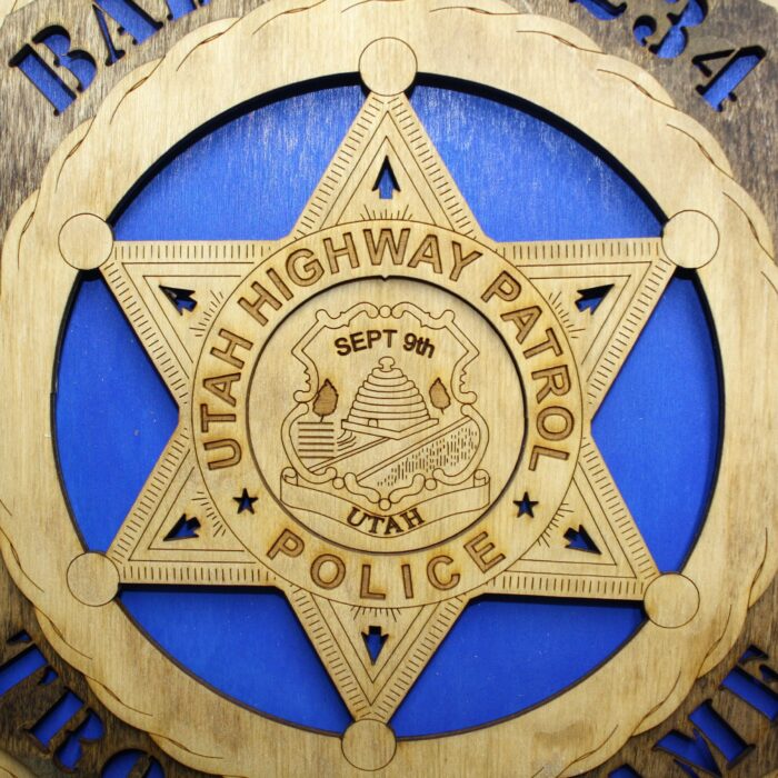 Utah State Police Wall Tribute - Image 3