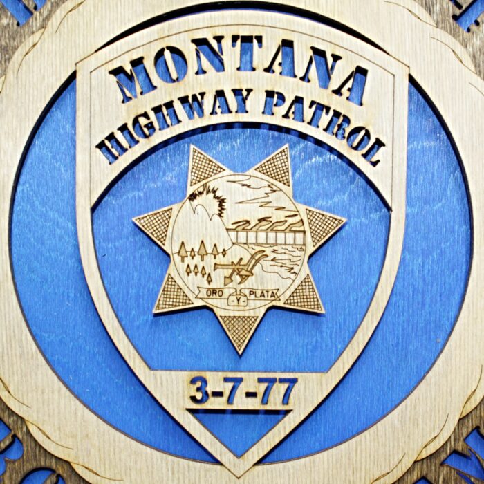 Montana State Police Wall Tribute - Image 2
