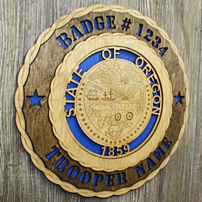 Oregon State Police Wall Tribute - Image 2