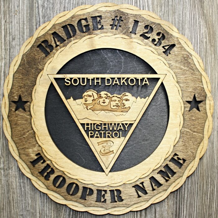 South Dakota State Police Wall Tribute - Image 1