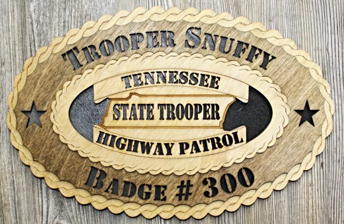 Tennessee State Police Wall Tribute - Image 1