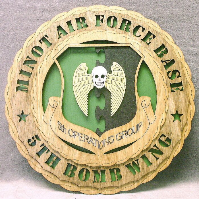 Air Force 5th Bomb Wing Wall Tribute - Image 2