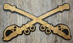 Cavalry Crossed Sabers Insignia