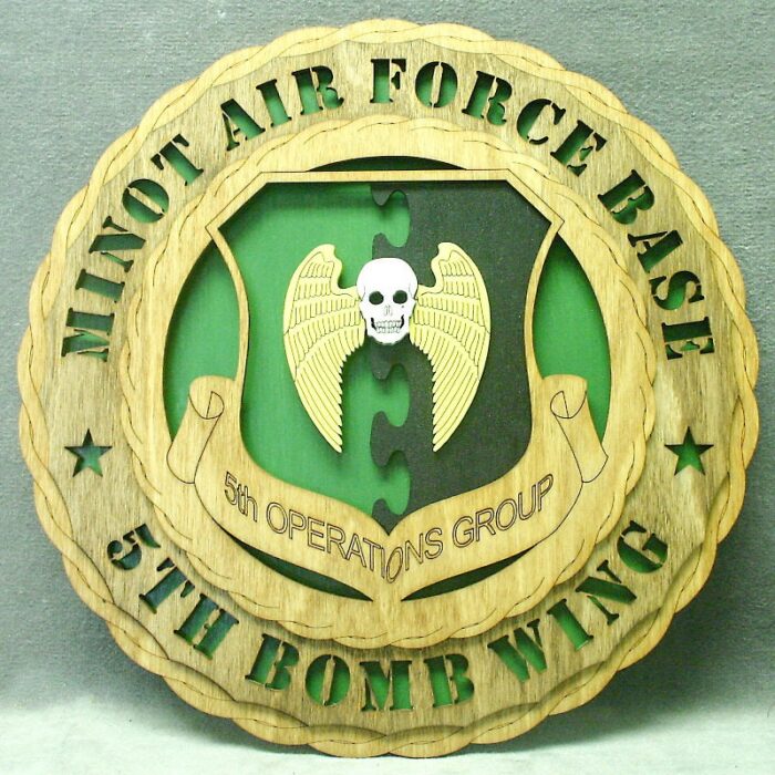 Air Force 5th Bomb Wing Wall Tribute - Image 1