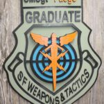 24 x 17 Weapons and Tactics Wall Plaque