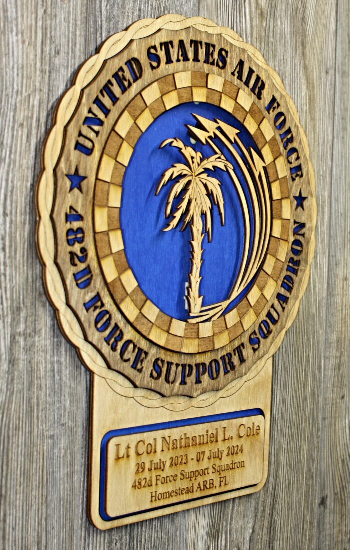 Air Force 482d FSS  Wall Tribute - Image 3