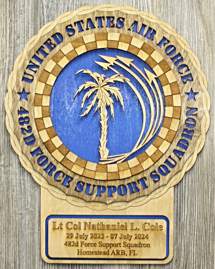 Air Force 482d FSS  Wall Tribute - Image 2