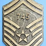 Air Force CMSgt Rank Wall Tribute