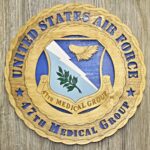 Air Force 47th Medical Group Wall Tribute
