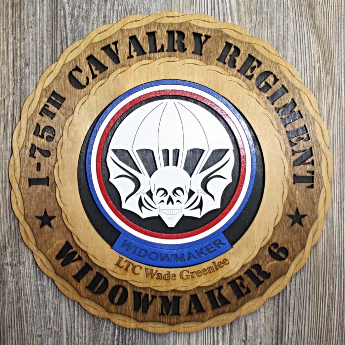 1-75th Cavalry Regiment Wall Tribute - Image 1