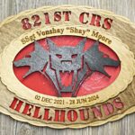 821st CRS Wall Tribute